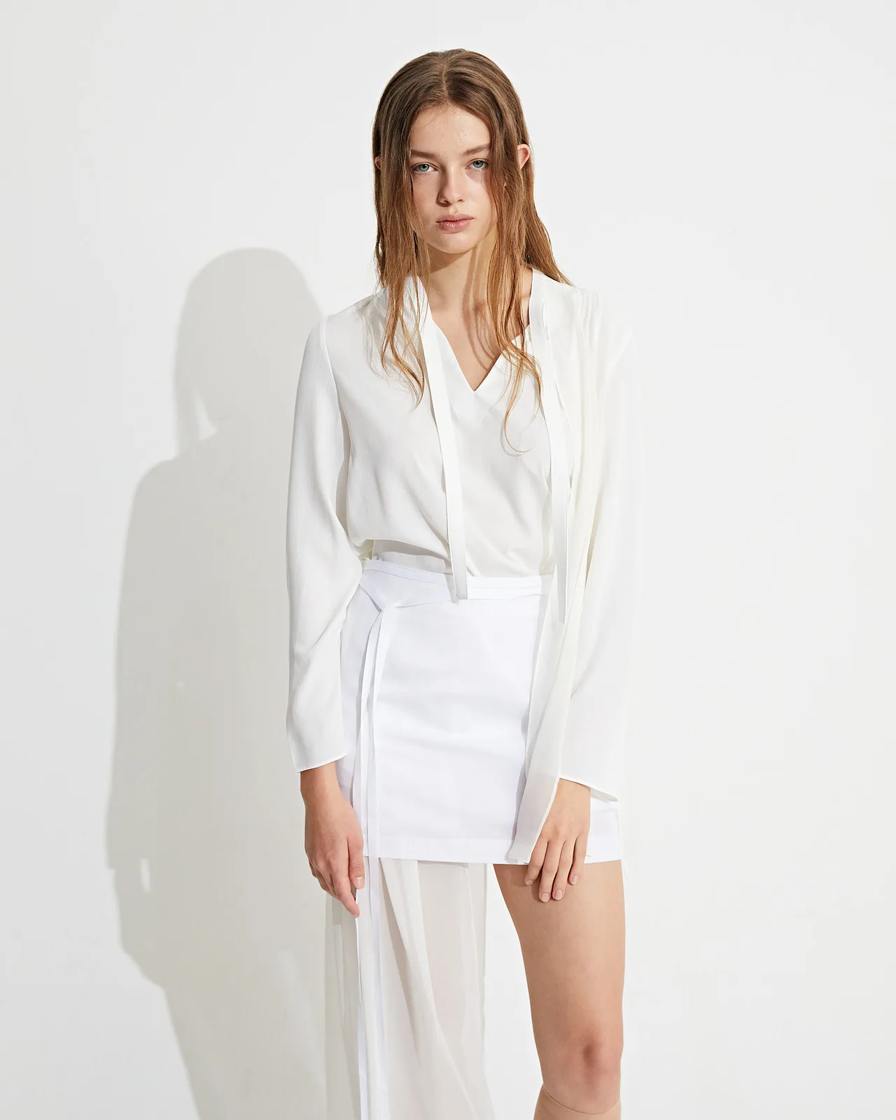 Tied-Detail Blouse